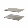 Castorama 2 Tablettes Effet Chêne Grisé GoodHome Atomia L. 71,5 X P. 56,2 Cm destockage 5