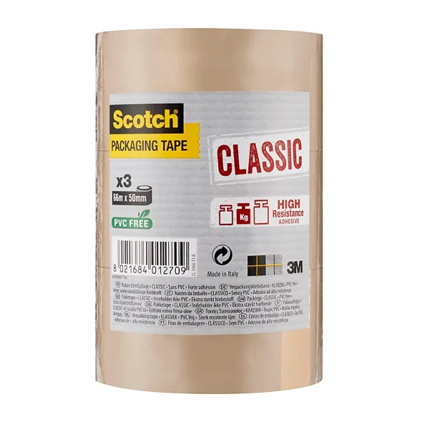 Castorama Adhésif D’emballage Scotch 50 Mm X 66 M – 3 Rouleaux grossiste en ligne 1