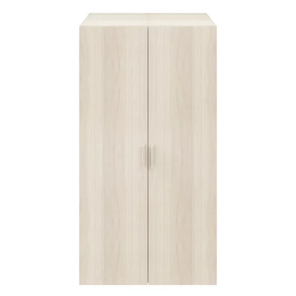 l'unique style Castorama Armoire Penderie Portes Battantes Effet Chêne Avec 5 étagères GoodHome Atomia H. 187,5 X L. 100 X P. 60 Cm 1