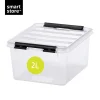 Acheter Maintenant Castorama Boîte De Rangement 2L Empilable SmartStore Classic 2 Orthex P. 21 Cm Transparent 7