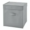 Castorama Boîte De Rangement En Tissu Mixxit Coloris Gris Paris 5