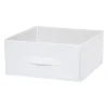 Castorama Boîte De Rangement Rectangulaire En Textile Mixxit Coloris Blanc pas cher en vente 7