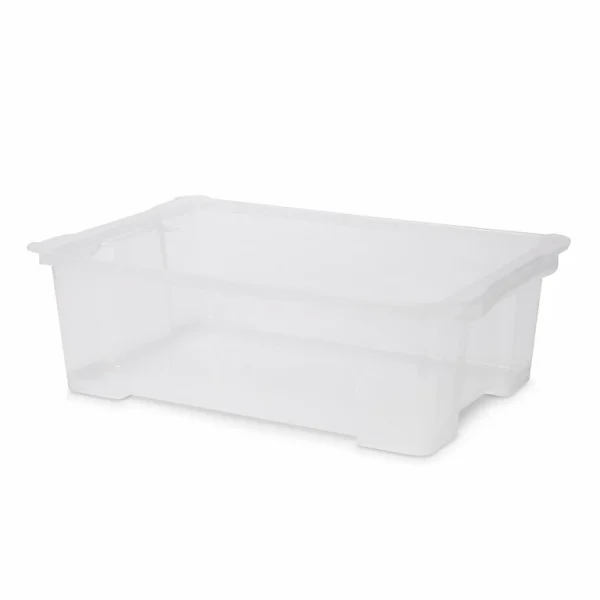 Castorama Boîte En Plastique 29 L Kaze Transparent vente luxe pas cher 1