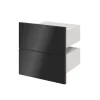 Castorama Lot De 2 Tiroirs Anthracite Brillant GoodHome Atomia H. 18,5 X L. 33,9 X P. 30 Cm Paiement sécurisé 5