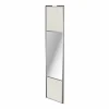 Castorama Porte De Placard Coulissante Avec Miroir Bois Nordique Avec Cadre Gris GoodHome Arius H. 248,5 X L. 62.2 Cm grande marque pas cher 7