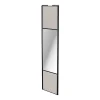 Castorama Porte De Placard Coulissante Avec Miroir Gris Clair Mat Avec Cadre Noir GoodHome Arius H. 248,5 X L. 62.2 Cm REMISE 7