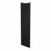 boutiqued en ligne Castorama Porte De Placard Coulissante Noir Mat Avec Cadre Blanc GoodHome Arius H. 248,5 X L. 77.2 Cm 5