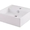 Castorama Vasque à Poser Carrée Céramique Blanche GoodHome Hendra outlet soldes 7